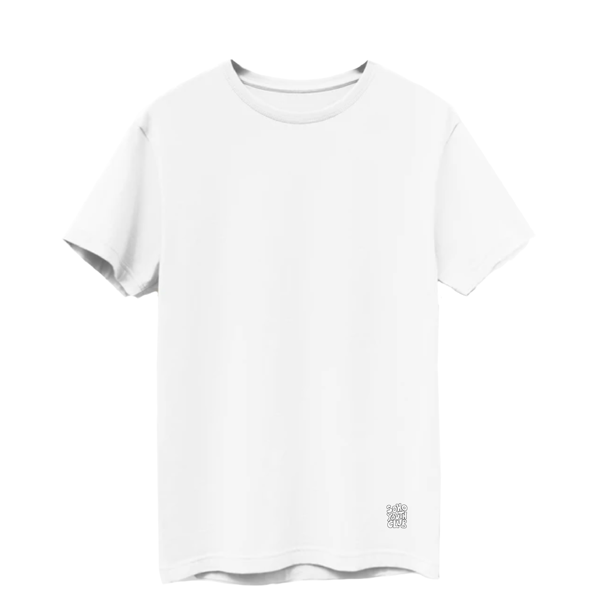 Outline Logo Basic Tee – Soho Youth Club