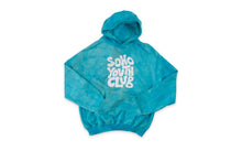 Load image into Gallery viewer, Turquoise Dyed Hoodie

