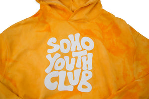 Sunshine Orange Dyed Hoodie