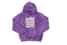 Load image into Gallery viewer, Purple Dyed Hoodie
