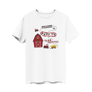 WHITE ANDY T'S T-SHIRT