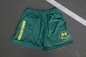 GREEN/YELLOW SHORTS