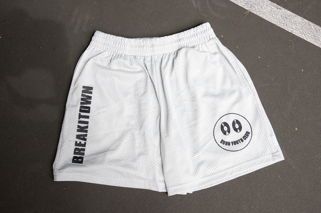 GRAY/BLACK SHORTS