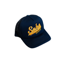 Load image into Gallery viewer, Maize + Blue Trucker Hat
