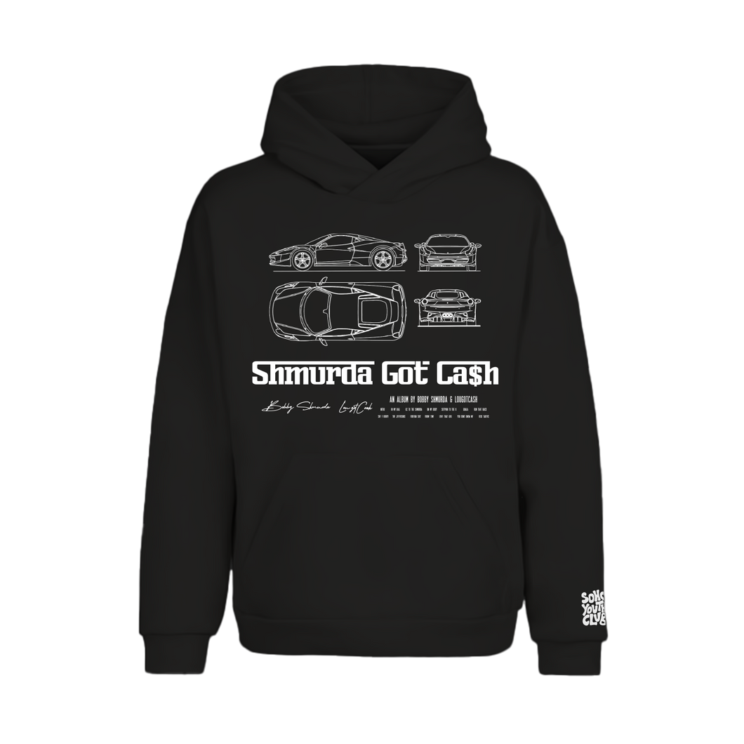 Black 'Foreign' Hoodie